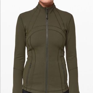 Lululemon Define Jacket, dark olive, 6